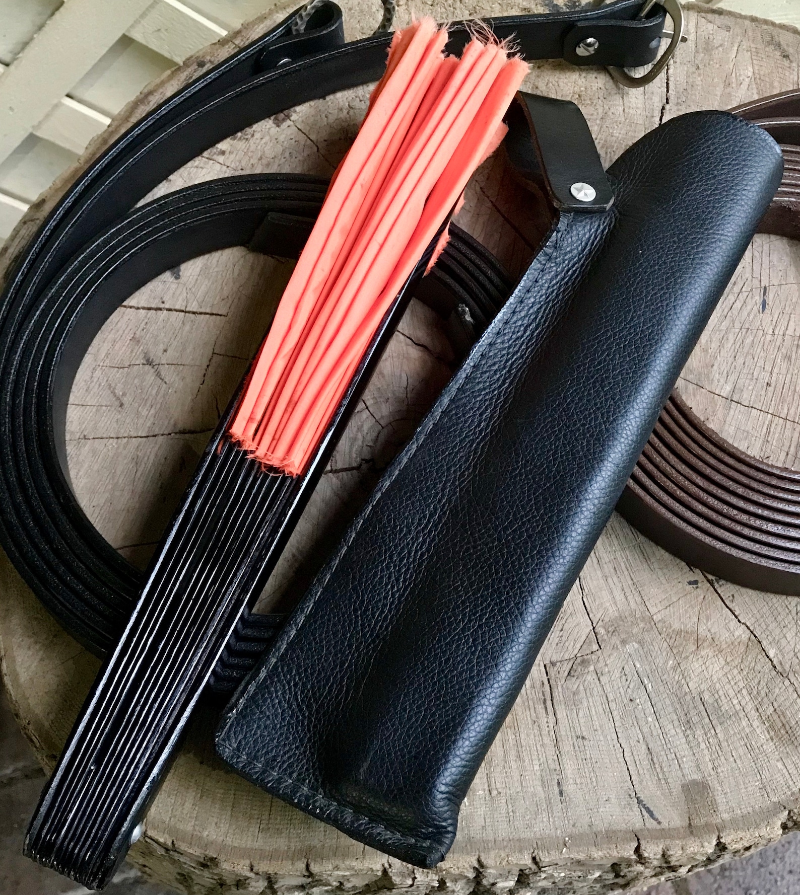 Folding Hand Fan Holster Etsy