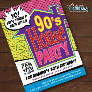 90s Party Etsy