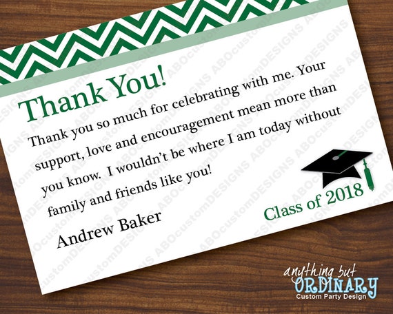 Graduation Thank You Message For Family - diamentinadesigns