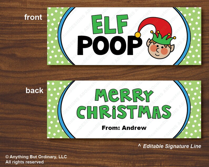 Printed labels for knitting free printable christmas