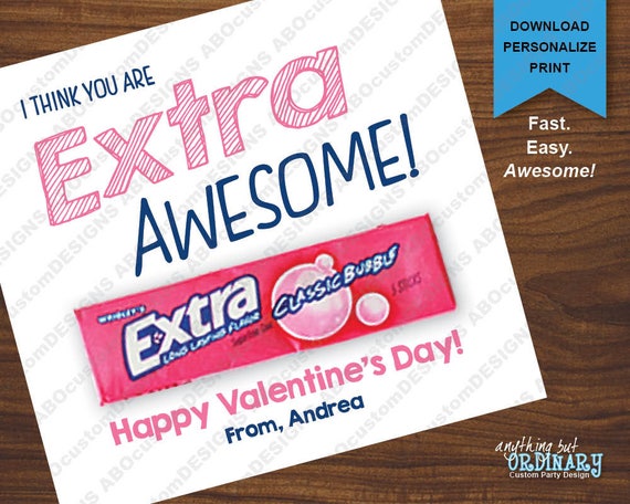 More Remarkable Valentine Playing cards, Printable Gum Holder Valentines, Quick Obtain electronic report picture regarding Extra Gum Valentine Printable titled Excess Remarkable Valentine Playing cards, Printable Gum Holder Valentines, Fast Down load electronic document
