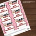 Printable Cupid Poop Bag Toppers Valentine Treat Bag Labels With ...