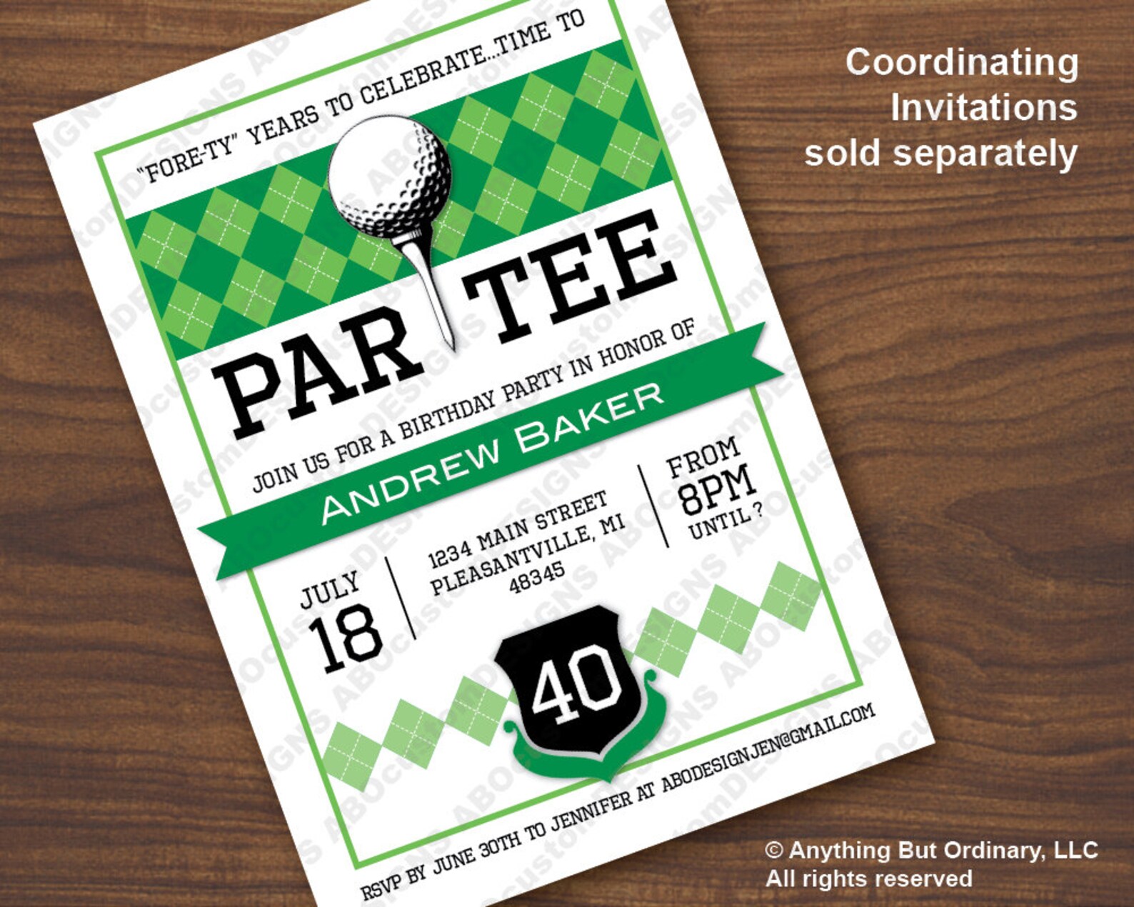 Golf Editable Party Signs, Printable Golf Partee Wall Signs, INSTANT ...