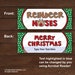 Printable Reindeer Noses Bag Toppers Editable Christmas Treat Bag ...