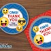 Shark Bait Favor Tags Printable Round Shark Labels INSTANT - Etsy