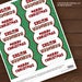 Printable Reindeer Noses Bag Toppers Editable Christmas Treat Bag ...