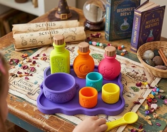 Juego de pociones para niños: juego mágico de simulación