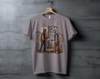 Midnight Exchange Folk Art Tee