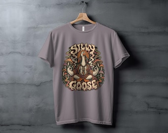 Silly Goose Meditating Tee