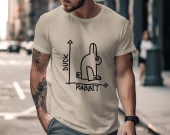 T-shirt graphique canard lapin