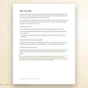 Werkboek voor mannelijke spreekvaardigheid | Printbare PDF-handleiding met aanwijzingen, tijdsplanning en checklist (direct te downloaden) afbeelding 5
