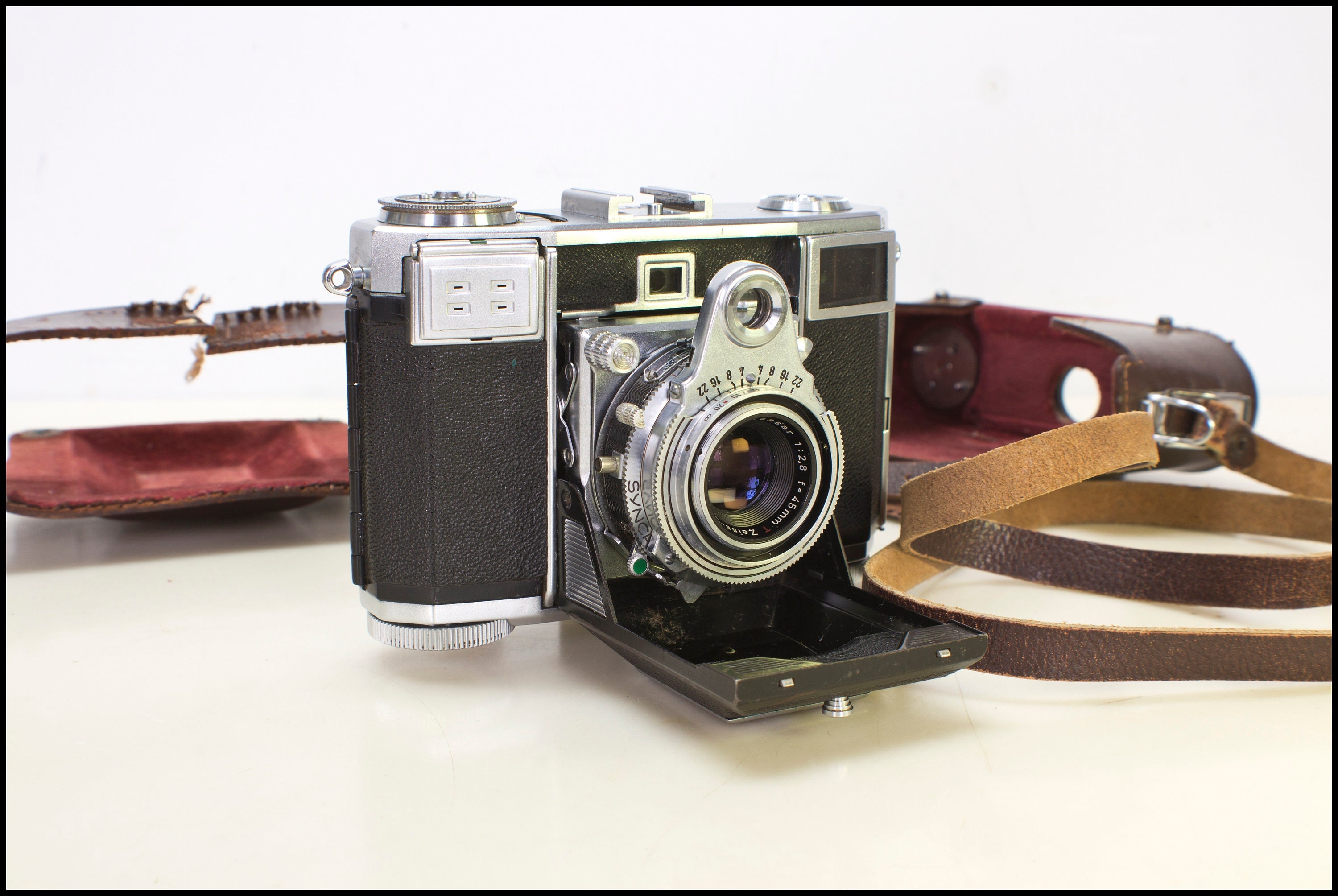 Zeiss Ikon Contessa Camera - 35MM Film Rangefinder - Working, Vintage 1950s  Compact High Quality German Folding Camera with Free Shipping