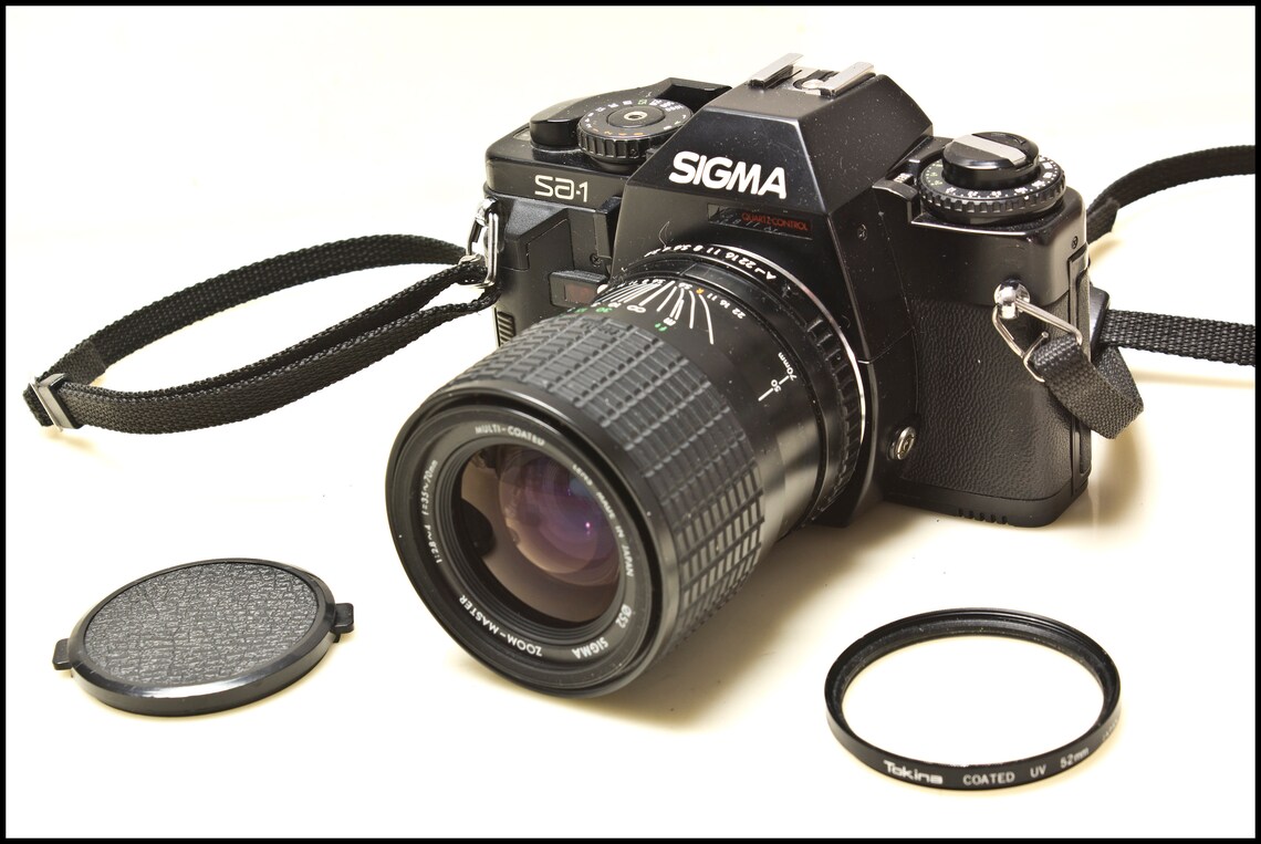 Sigma SA1 Camera With Sigma Zoommaster 3570MM 12.84 Lens Etsy