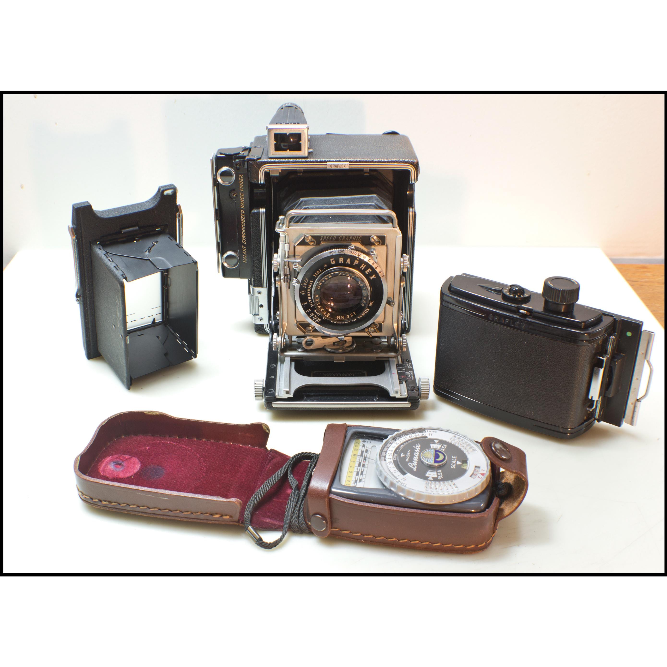 GRAFLEX カメラ　ヴィンテージ　アンティーク　ジャンク品 Graflex Camera - Etsy
