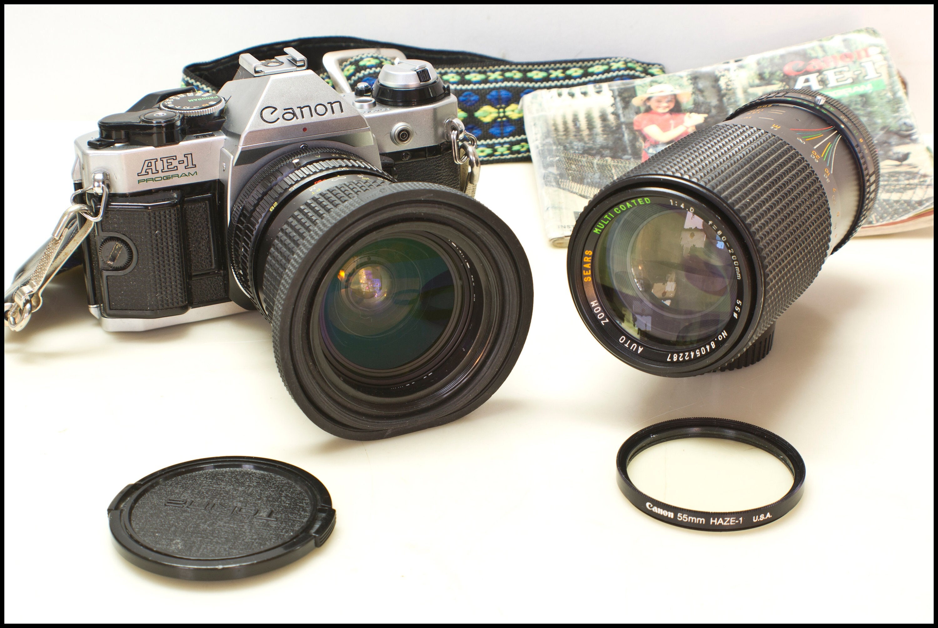 CANON AE-1 PROGRAM (レンズセット)動作確認済み#388