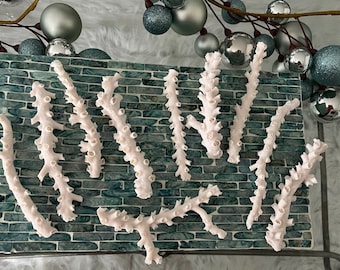 Beach Decor Real Octopus Coral Pieces - Coral - Seashells - Beach Decor - Coastal Home Decor - Natural Coral - White Coral - Beach Wedding