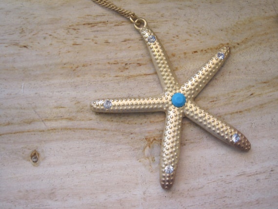 Starfish Necklace Gold Starfish Necklace Beach Wedding Necklace Beach  Wedding Wedding Jewelry