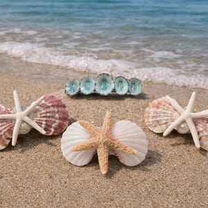 Seashell Barrettes - Etsy display picture 2