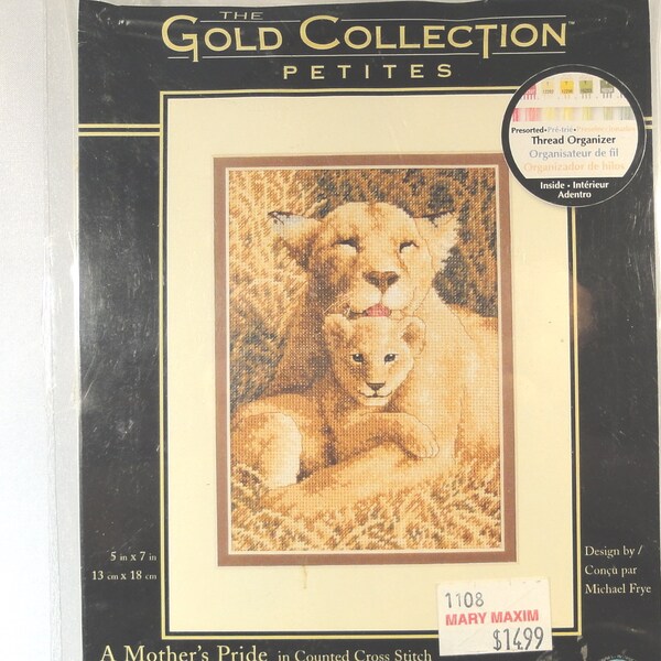 Gold Collection A Petites Mother's Pride Counted Cross Stitch Kit