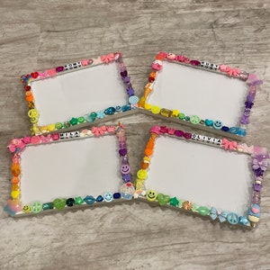 Custom embellished picture frame