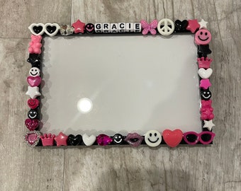 Custom embellished picture frame