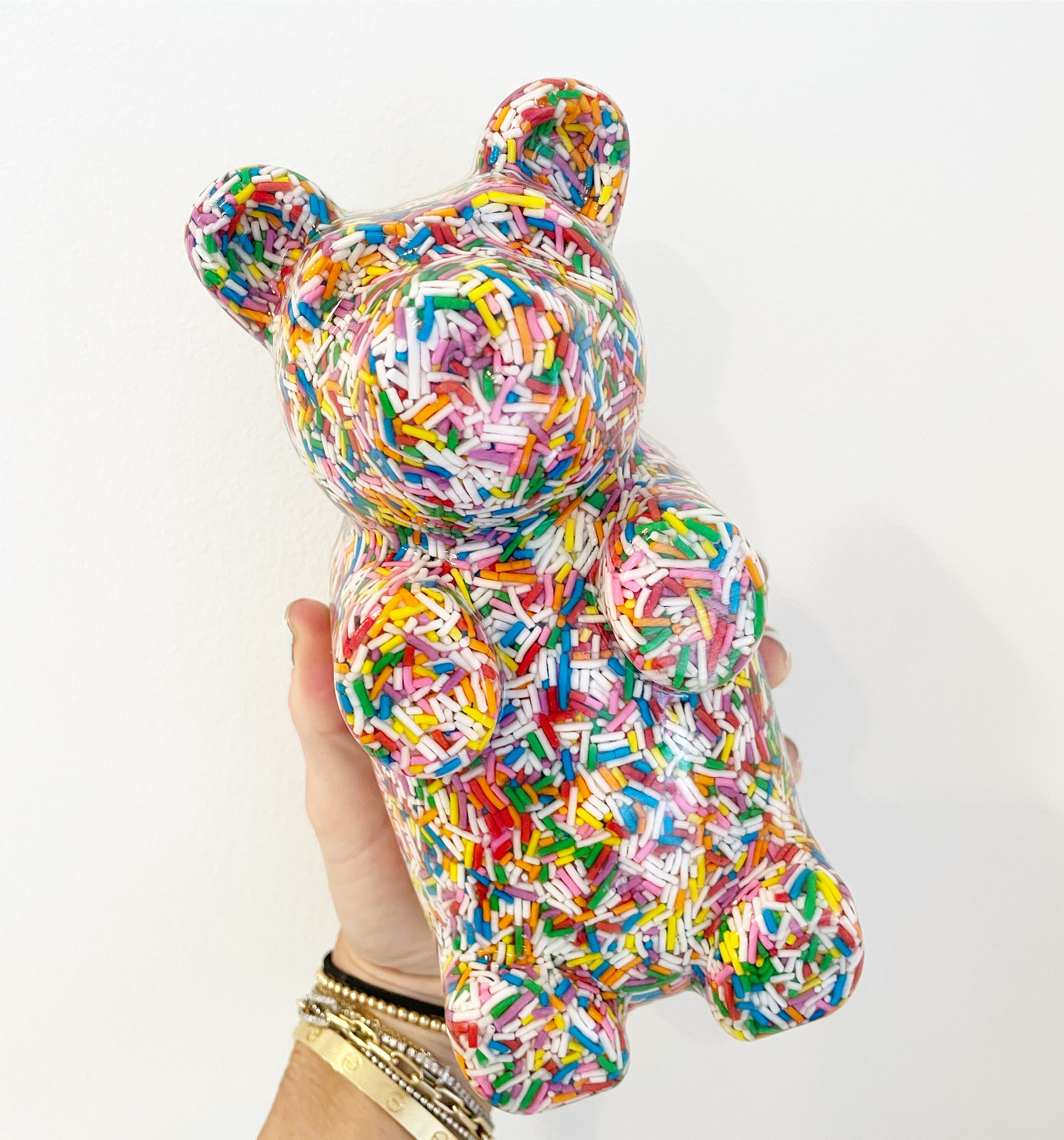 Giant Resin Gummy Bear Statue- Skulls, Stars, & Hearts