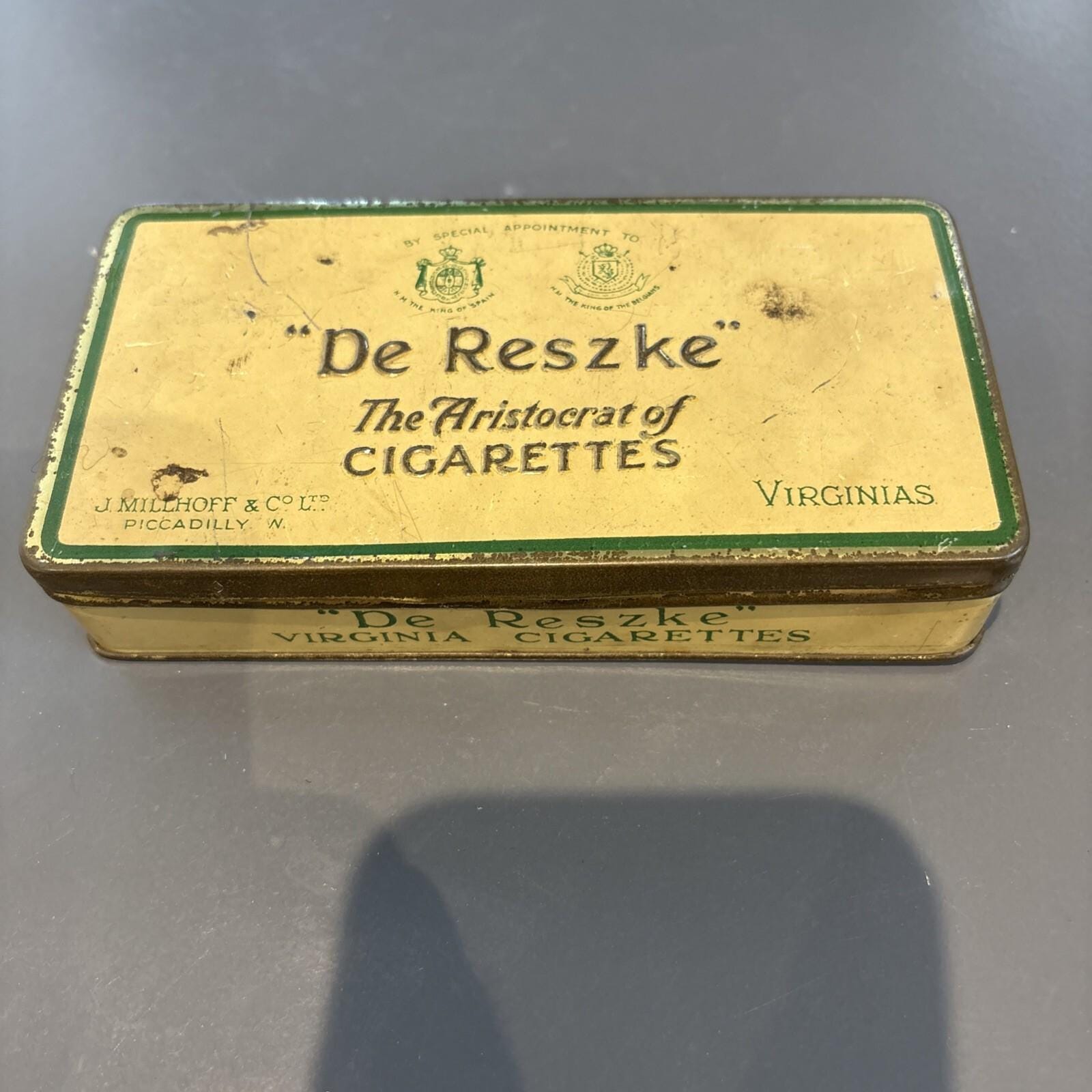 1930's tobacco tin - Etsy 日本