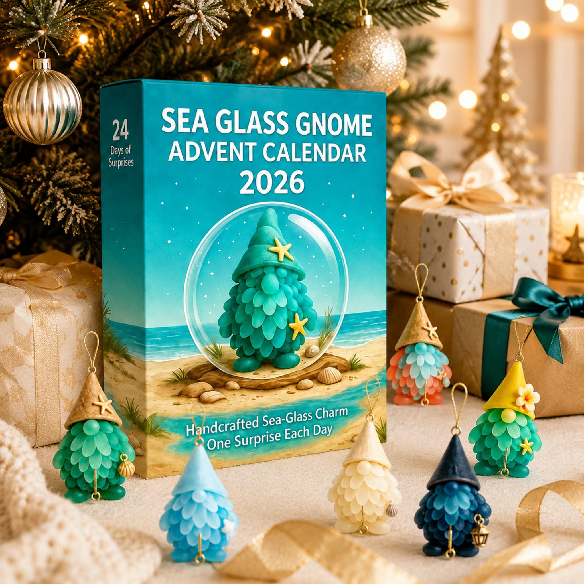 Sea Glass Calendar - Etsy