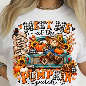 Pumpkin Patch PNG, Fall Shirt Design, Autumn Sublimation, Pumpkin Lover, Digital Download