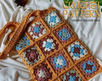 Granny Square Bag - Crochet Pattern