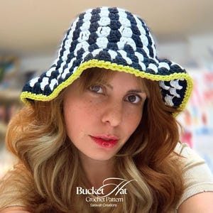 Bucket Hat Crochet Pattern – Summer Festival PDF