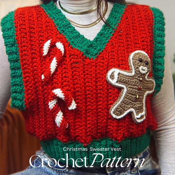 How to wear a christmas sweater vest