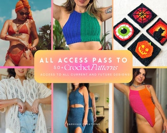 ALL ACCESS PASS - Saravah Creations - current and future designs!