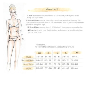 Sizes XS S M L Basic Beach bikini set image 8