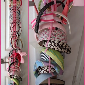 Hanging headband sale organizer