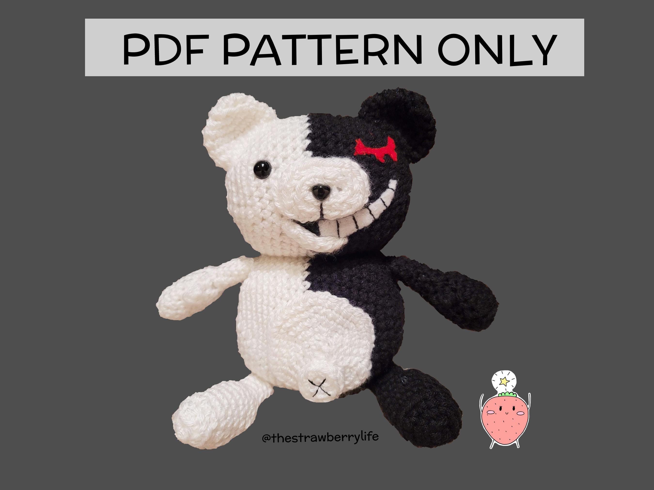 Monokuma Amigurumi Crochet Pattern PDF ONLY - Etsy