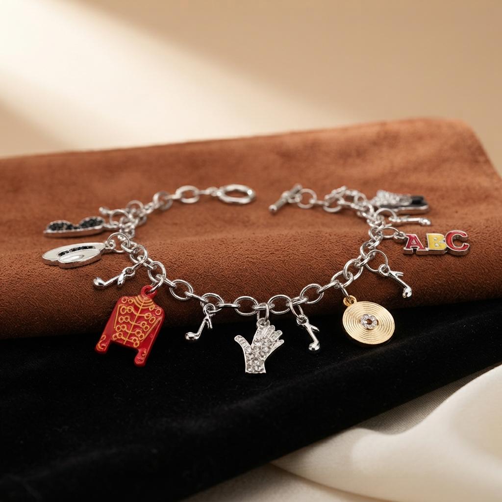 Michael Jackson Charm Bracelet - Etsy