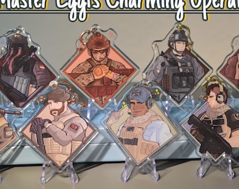Charming Operators Keychain Charms