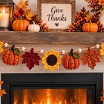 Crochet Fall Garland