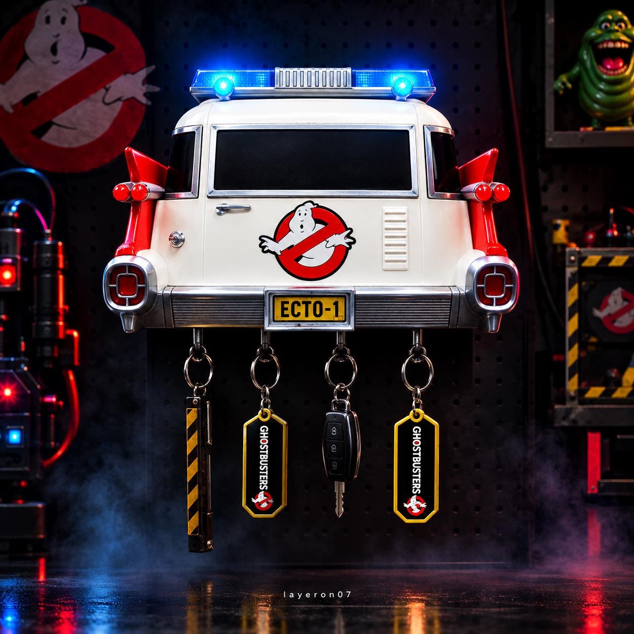 Ecto 1 Key - Etsy