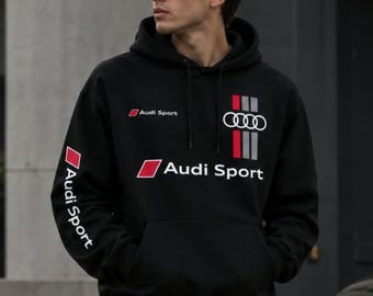 Felpa Audi Sport | Felpa da corsa unisex | Regalo per appassionati di auto