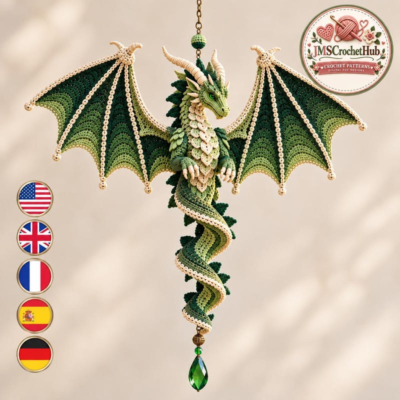 Dragon Patchwork Kit - Etsy UK