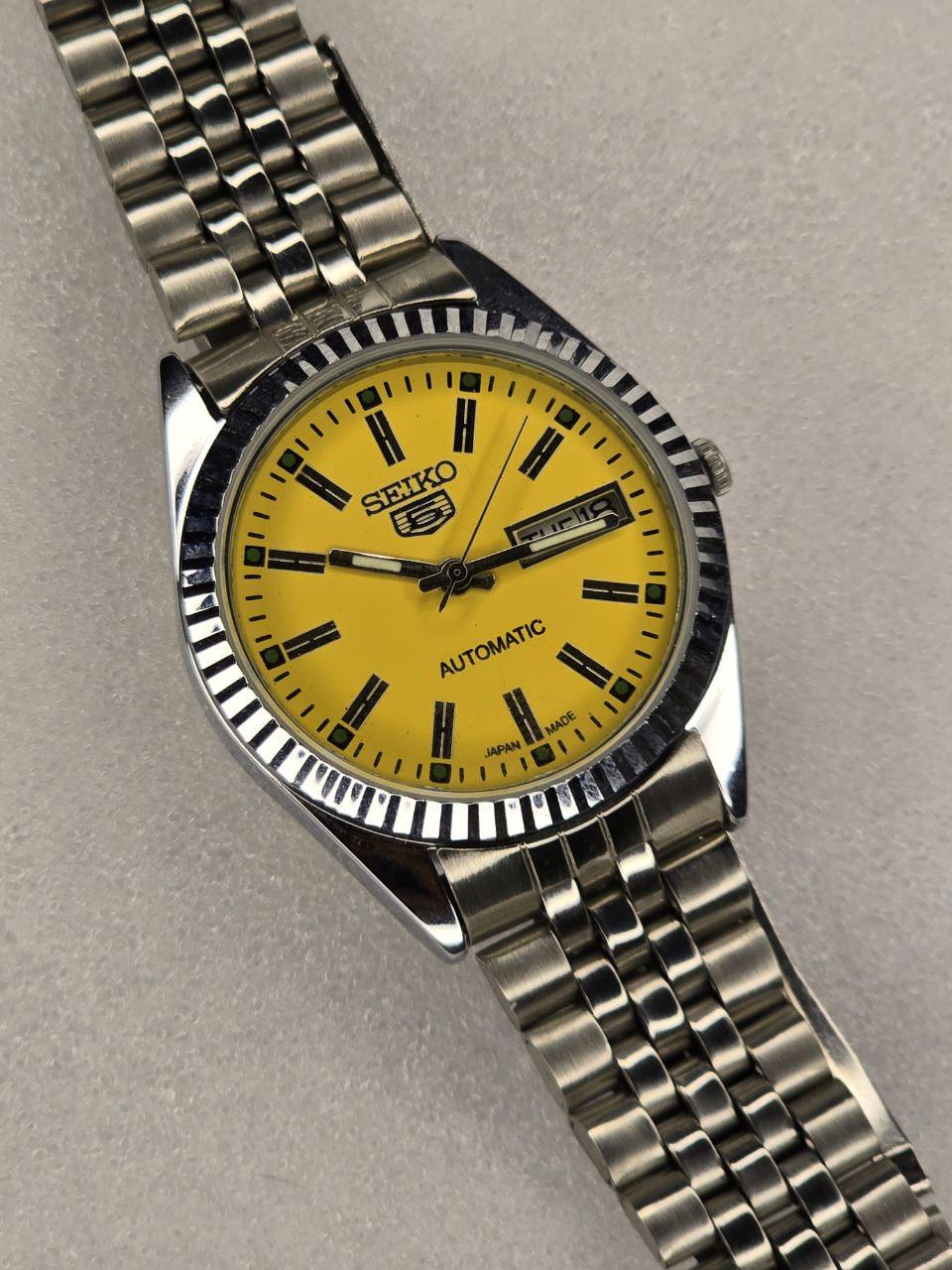 Yellow dial watch - Etsy 日本