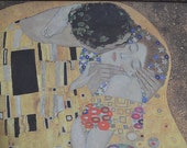 Wrapping Paper. Gift Wrap, Art Paper Klimt - The Kiss