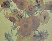 Wrapping Paper. Gift Wrap, Art Paper Van Gogh - Sunflowers