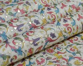 Italian Decorative Paper - Florentine Pattern with Gold Detail
