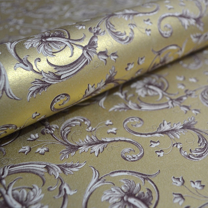 Italian Florentine Paper Wrapping Paper Gift Wrap Gold | Etsy