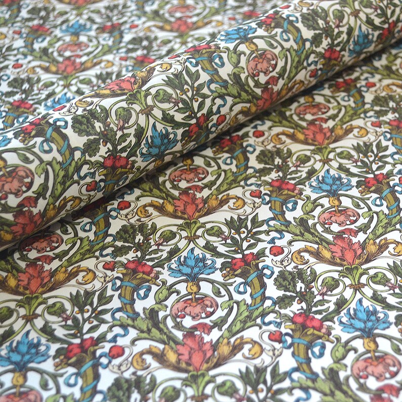 Florentine Paper Gift Wrap Cornucopia Italian Decorative Paper