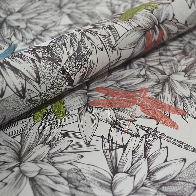Dragonflies Italian Decorative Paper