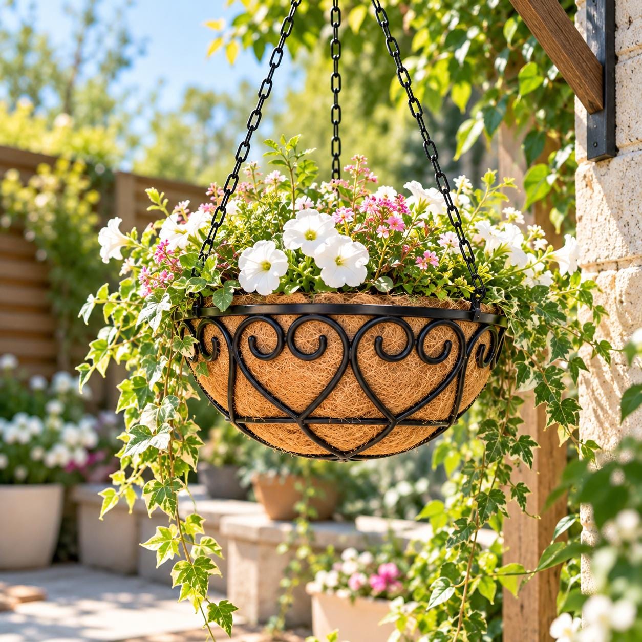Blumenampel outdoor